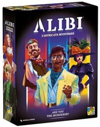 Asmodee gioco di carte Alibi gioco di mistero per 5 giocatori