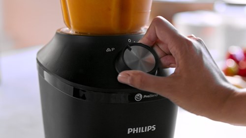 Philips frullatore nero 600W ProBlend caraffa vetro 2L elettrodomestico-3