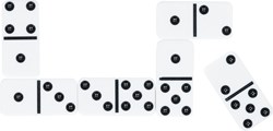 Goki gioco del domino - gioco da tavolo classico per bambini