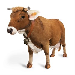 Steiff mucca peluche studio - 230 cm oggetto da collezione design