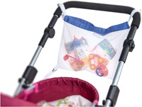 Heless rete per carrozzina bambole - accessorio carrozzina multicolore
