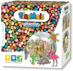 PlayMais giocattolo mosaico finestra animali 2300 pezzi creativo