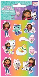 Stickers Gabby's Casa delle Bambole set di 5 fogli per bambini