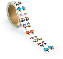 Colorations adesivi occhi colorati - stickers creativi 2000 pezzi multicolore