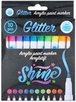 Acrylstiften glitter