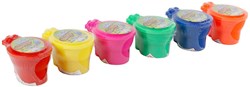Putty neon slime giocattolo viola 100g vaso WC antistress