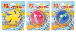 Super Splash palla d'acqua giocattolo 8 cm colorata spiaggia piscina