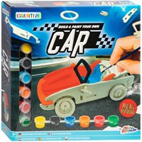 Grafix kit costruzione auto in legno - set creativo per bambini