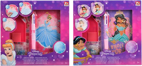 Canenco Diario creativo diamond painting principessa Disney giocattolo
