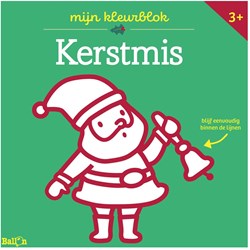 Boek Specials Nederland libro da colorare Natale linee spesse divertimento creativo