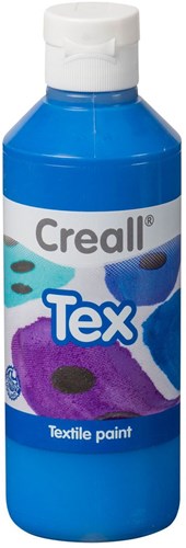 Creall vernice per tessuti blu - 250ml vernice tessile per bambini e hobby