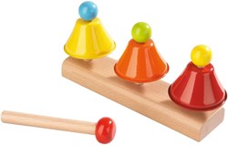 Haba glockenspiel strumento musicale in legno per bambini - giocattolo colorato