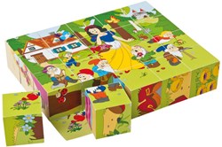 Woody Woody puzzle a blocchi Fairy Tales 90247