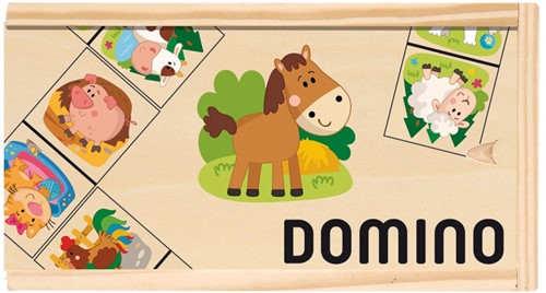 Domino Woody Farm Animals 90093
