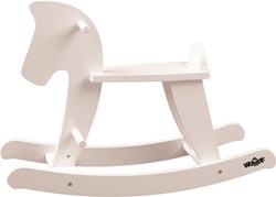 Woody Woody cavallo a dondolo bianco 91835