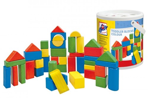 Woody Wooden 50 blocchi colorati 90911