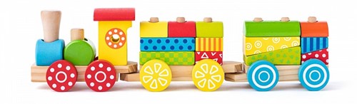 Woody Woody trenino impilabile 17 pz. 35x9 cm 91122