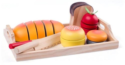 Woody Set colazione Woody su vassoio 91904