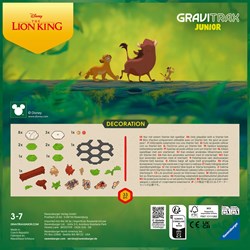Ravensburger pista di biglie GraviTrax Junior Lion King espansione