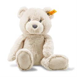 Steiff orsetto di peluche Bearzy - morbido amico coccoloso, beige 28 cm