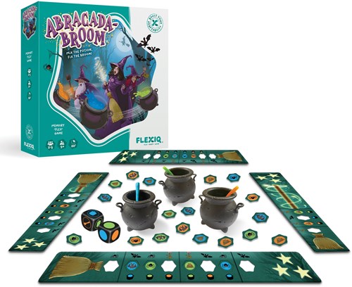 Asmodee gioco da tavolo Abracada-Broom gioco di memoria magia bambini-3