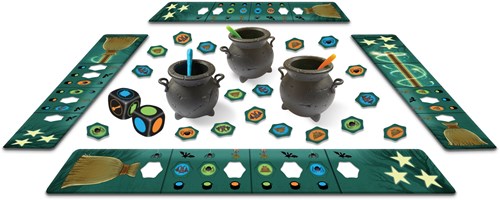 Asmodee gioco da tavolo Abracada-Broom gioco di memoria magia bambini-2