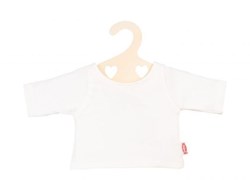 Heless maglietta per bambole bianca - abbigliamento bambole 35-45 cm su gruccia