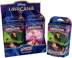 Disney Ravensburger Lorcana set iniziale wave 5 gioco carte collezionabili