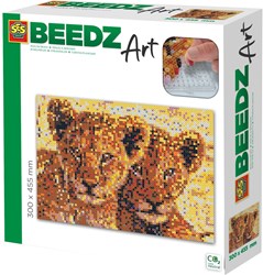 Ses perline da stirare BEEDZ Art cuccioli di leone set creativo