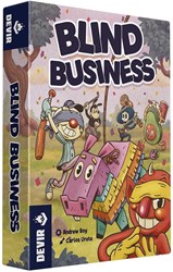 Asmodee gioco di carte Blind Business - gioco di famiglia strategico, piñata