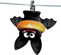 Eugy puzzle 3D pipistrello - kit creativo in cartone per bambini
