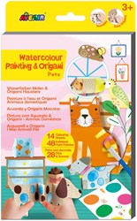 Avenir pittura ad acqua animali domestici - set creativo per bambini