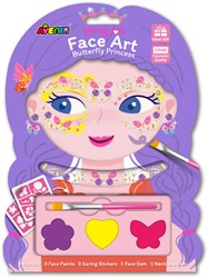 Avenir set trucco giocattolo - Face Art Principessa Farfalla per bambini