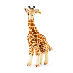 Steiff peluche giraffa Bendy giocattolo in peluche beige marrone 45 cm