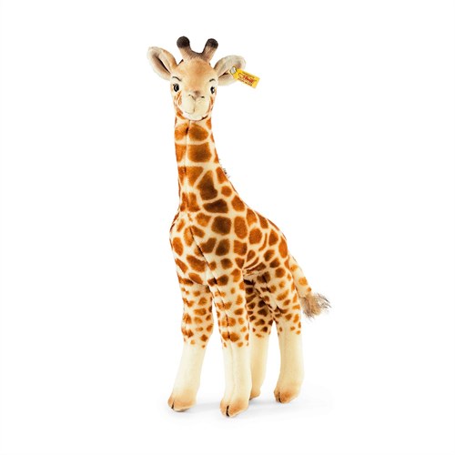 Steiff peluche giraffa Bendy giocattolo in peluche beige marrone 45 cm