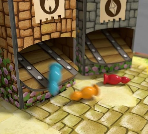 Haba gioco da tavolo - L'assalto e il grande spettacolo del drago per bambini-3