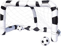 Bestway Porta da Calcio Gonfiabile - Divertimento all'Aperto - Con 2 Palloni