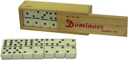 Twisk gioco domino grande in scatola di legno - gioco di strategia classico
