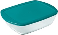 Pyrex teglia rettangolare con coperchio 2,5L - forno e congelatore-3