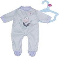 BABY born abbigliamento bambola tutina menta 43cm motivo bosco sostenibile-3