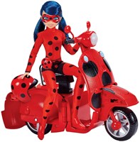 Bandai Miraculous Ladybug Set di gioco - Scooter con bambola 26 cm - Giocattolo per bambini-3