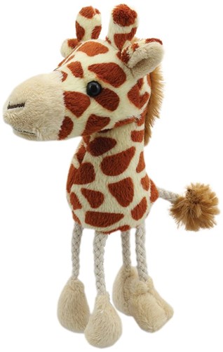 The Puppet Company burattino da dito giraffa - giocattolo in peluche per bambini