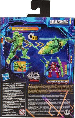 Hasbro Transformers action figure Legacy United Deluxe Infernac Universe Shard 14 cm-2