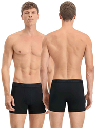 Puma boxer sport confezione doppia nero S - intimo uomo traspirante
