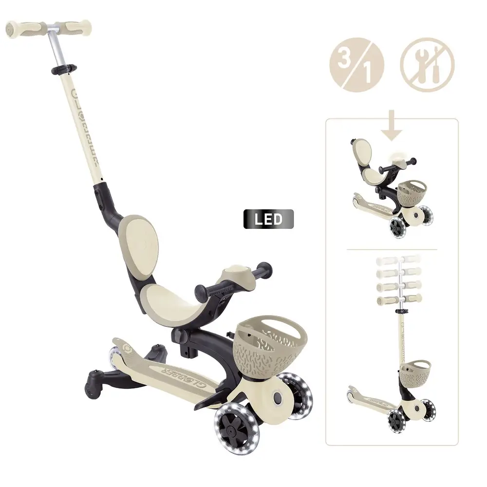 Monopattino per bambini Vedes GLOBBER GO-UP BABY 360 LIGHTS con LED e funzione 3-in-1