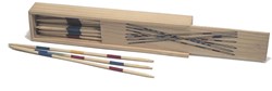 HOT Games Mikado gioco in legno nella scatola 18 cm - Gioco di abilità