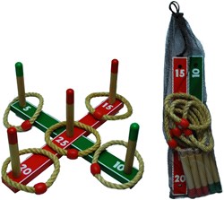 Hot Ring Toss Game Cross 42 x 42cm. in rete