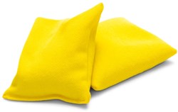 Mercurius sacchetto di semi giallo 10x12 cm - giocattolo sensoriale