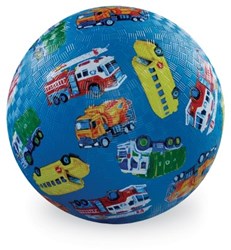 Crocodile Creek palla da gioco veicoli 18cm blu per bambini