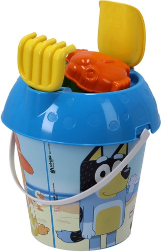Bluey set secchiello spiaggia 5 pezzi 18 cm giocattolo sabbia-2